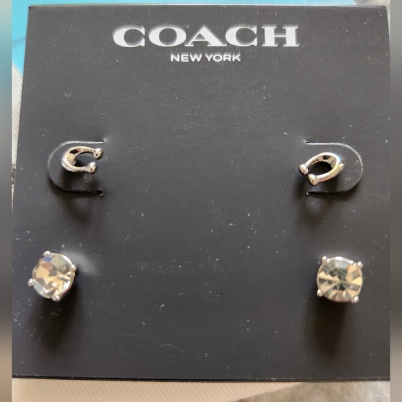 NWT Coach earring set‎ - Picture 4 of 6